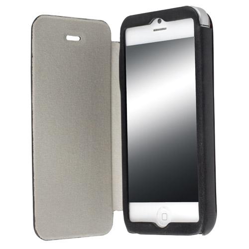Калъф от естествена кожа за iPhone 5, iPhone 5S, iPhone SE, iPhone 5C - Krusell Kiruna FlipCover (черен) | JAR Computers Калъф от естествена кожа за iPhone 5, iPhone 5S, iPhone SE, iPhone 5C - Krusell Kiruna FlipCover (черен)