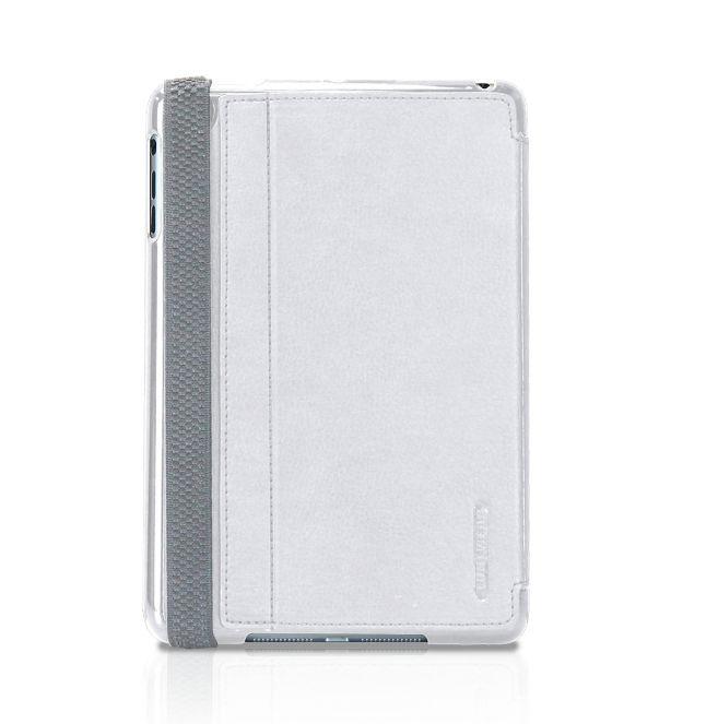 Кожен калъф и стойка за iPad Mini, iPad mini 2, iPad mini 3 - Tunewear Tunefolio Classic (бял) | JAR Computers Кожен калъф и стойка за iPad Mini, iPad mini 2, iPad mini 3 - Tunewear Tunefolio Classic (бял)