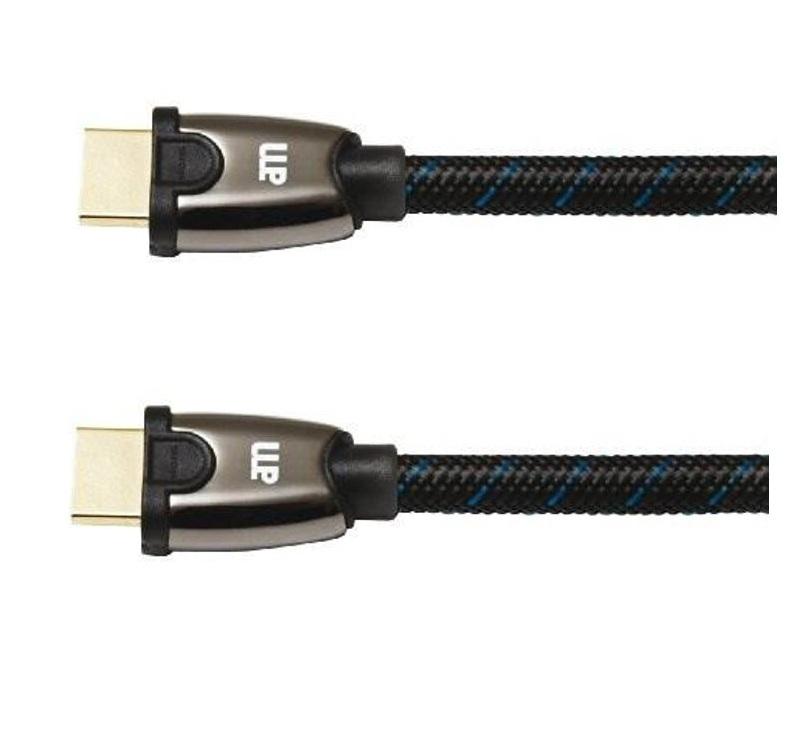 Професионален HDMI към HDMI кабел 2м. - AM Professional High speed HDMI with Ethernet (черен) | JAR Computers Професионален HDMI към HDMI кабел 2м. - AM Professional High speed HDMI with Ethernet (черен)