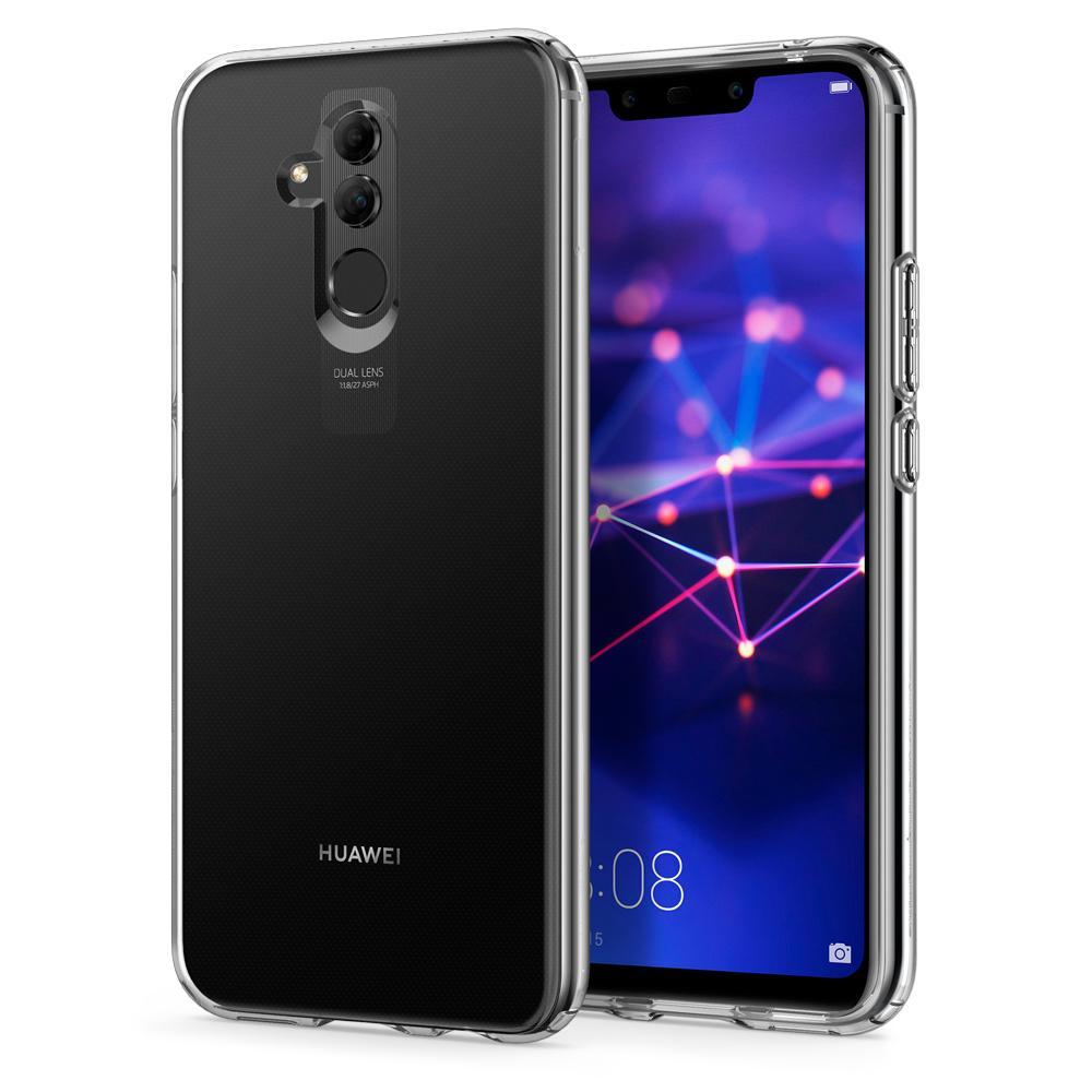 Тънък силиконов (TPU) калъф за Huawei Mate 20 Lite (прозрачен) - Spigen Liquid Crystal Case | JAR Computers Тънък силиконов (TPU) калъф за Huawei Mate 20 Lite (прозрачен) - Spigen Liquid Crystal Case