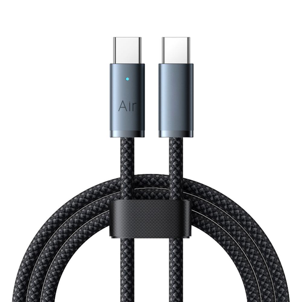 USB-C към USB-C PD кабел Xmart Air Series, 240W, 5A, черен | JAR Computers USB-C към USB-C PD кабел Xmart Air Series, 240W, 5A, черен