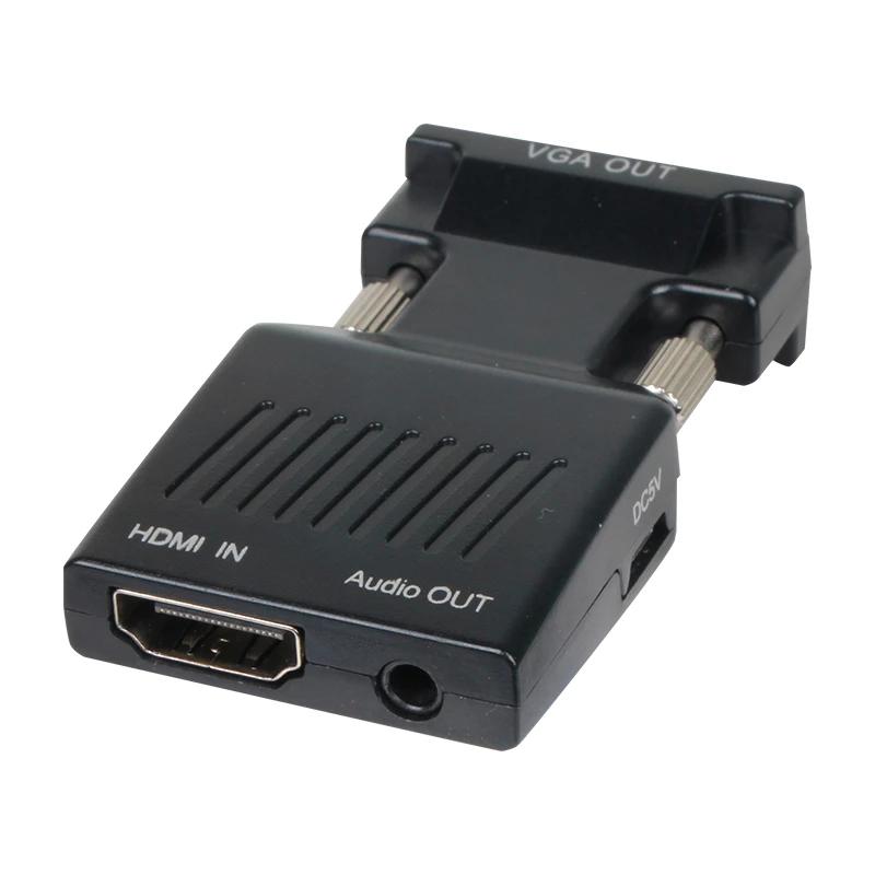 VCom адаптер Adapter HDMI F / VGA M with Audio - CA336A | JAR Computers VCom адаптер Adapter HDMI F / VGA M with Audio - CA336A