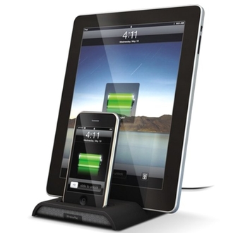 Двойна док станция за iPad, iPhone и iPod - XtremeMac InCharge Duo | JAR Computers Двойна док станция за iPad, iPhone и iPod - XtremeMac InCharge Duo