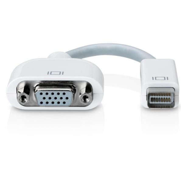 Apple Mini-DVI към VGA адаптер | JAR Computers Apple Mini-DVI към VGA адаптер