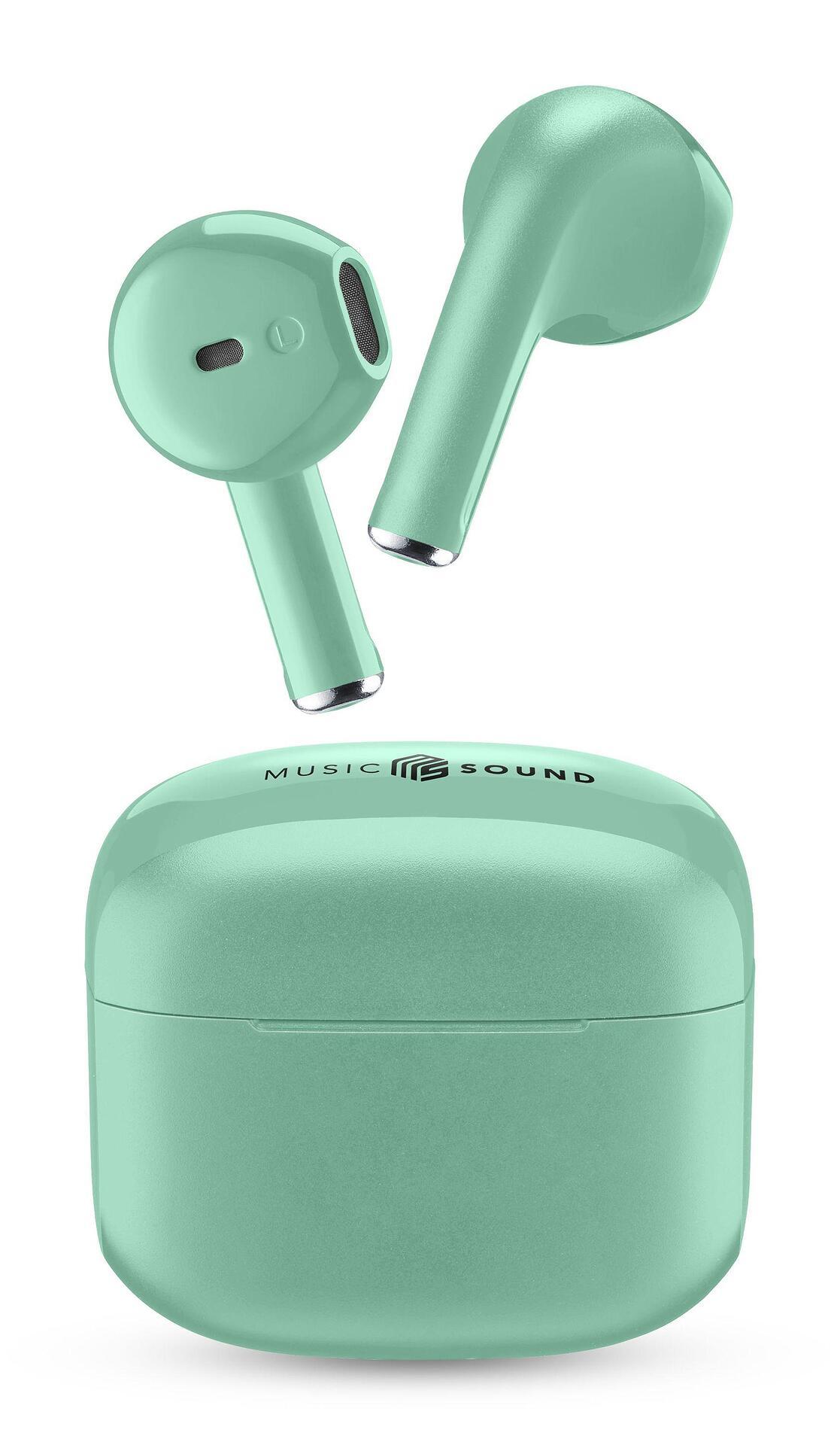 Bluetooth слушалки Music Sound Swag TWS, Зелени | JAR Computers Bluetooth слушалки Music Sound Swag TWS, Зелени
