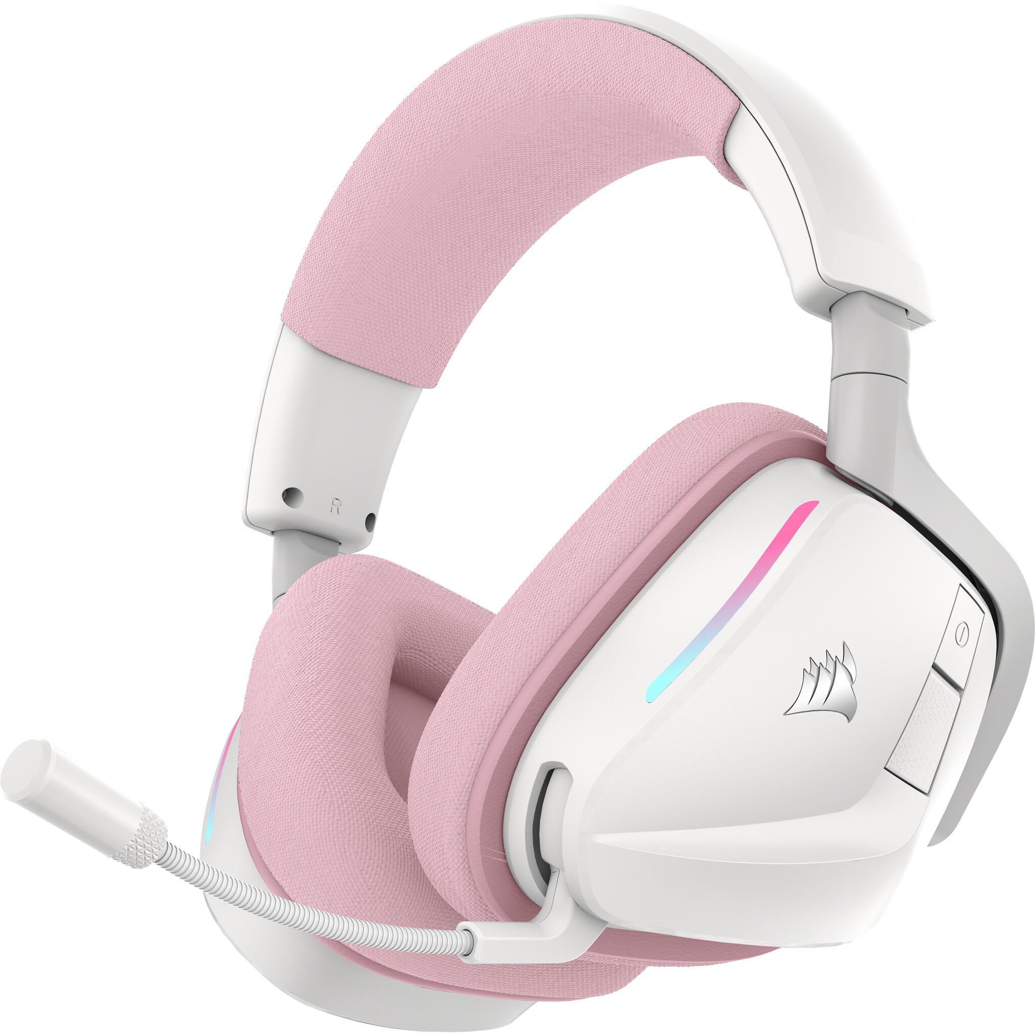 Corsair VOID WIRELESS v2 Gaming Headset - Pink Слушалки Жична и безжична Лента за глава Игри USB Тип-A Bluetooth Розов