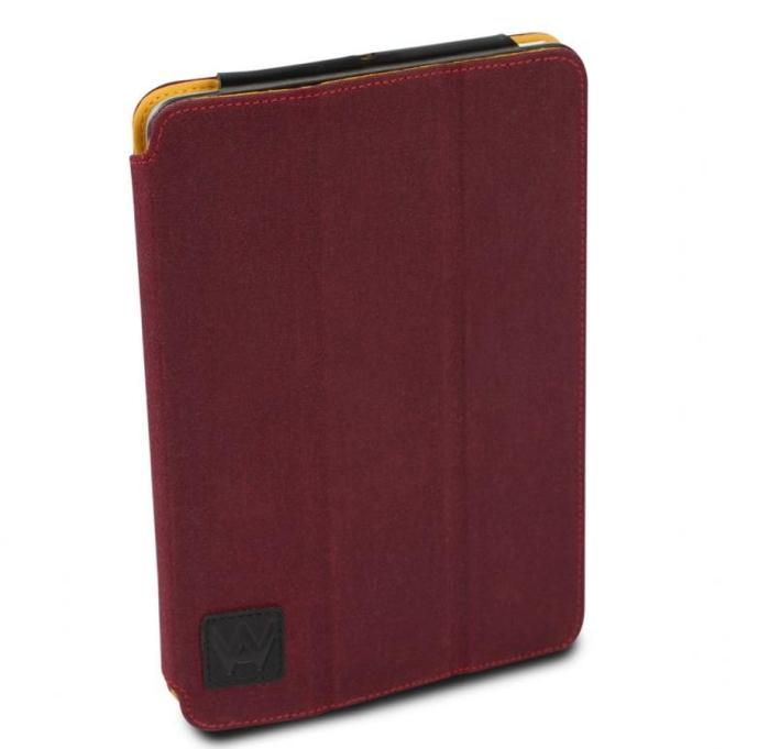 Кожен кейс и поставка за iPad mini, iPad mini 2, iPad mini 3 - Walk On Water Harbour Canvas Case (тъмночервен) | JAR Computers Кожен кейс и поставка за iPad mini, iPad mini 2, iPad mini 3 - Walk On Water Harbour Canvas Case (тъмночервен)