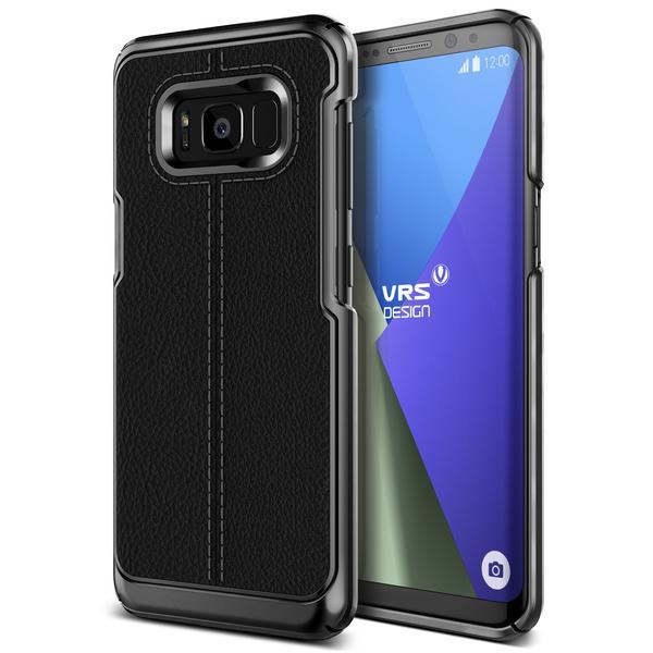 Кожен кейс за Samsung Galaxy S8 - Verus Simpli Mod Case (черен) | JAR Computers Кожен кейс за Samsung Galaxy S8 - Verus Simpli Mod Case (черен)