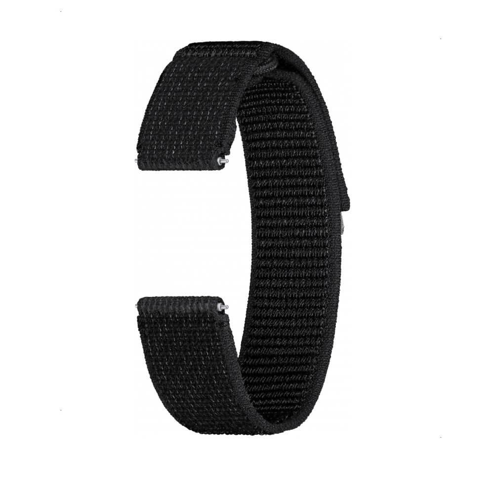 Оригинална текстилна каишка за Samsung Galaxy Watch, Huawei Watch, Xiaomi, Garmin и други часовници с 20мм захват - Samsung Fabric Sport Strap M/L 20mm ET-SVR93SVEGEU (черен) | JAR Computers Оригинална текстилна каишка за Samsung Galaxy Watch, Huawei Watch, Xiaomi, Garmin и други часовници с 20мм захват - Samsung Fabric Sport Strap M/L 20mm ET-SVR93SVEGEU (черен)