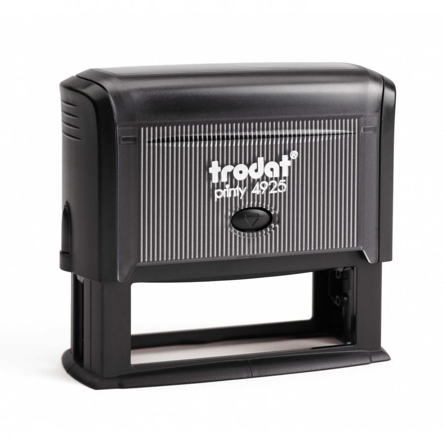 Печат Trodat Printy 4925, правоъгълен, 82х25 мм, син тампон | JAR Computers Печат Trodat Printy 4925, правоъгълен, 82х25 мм, син тампон