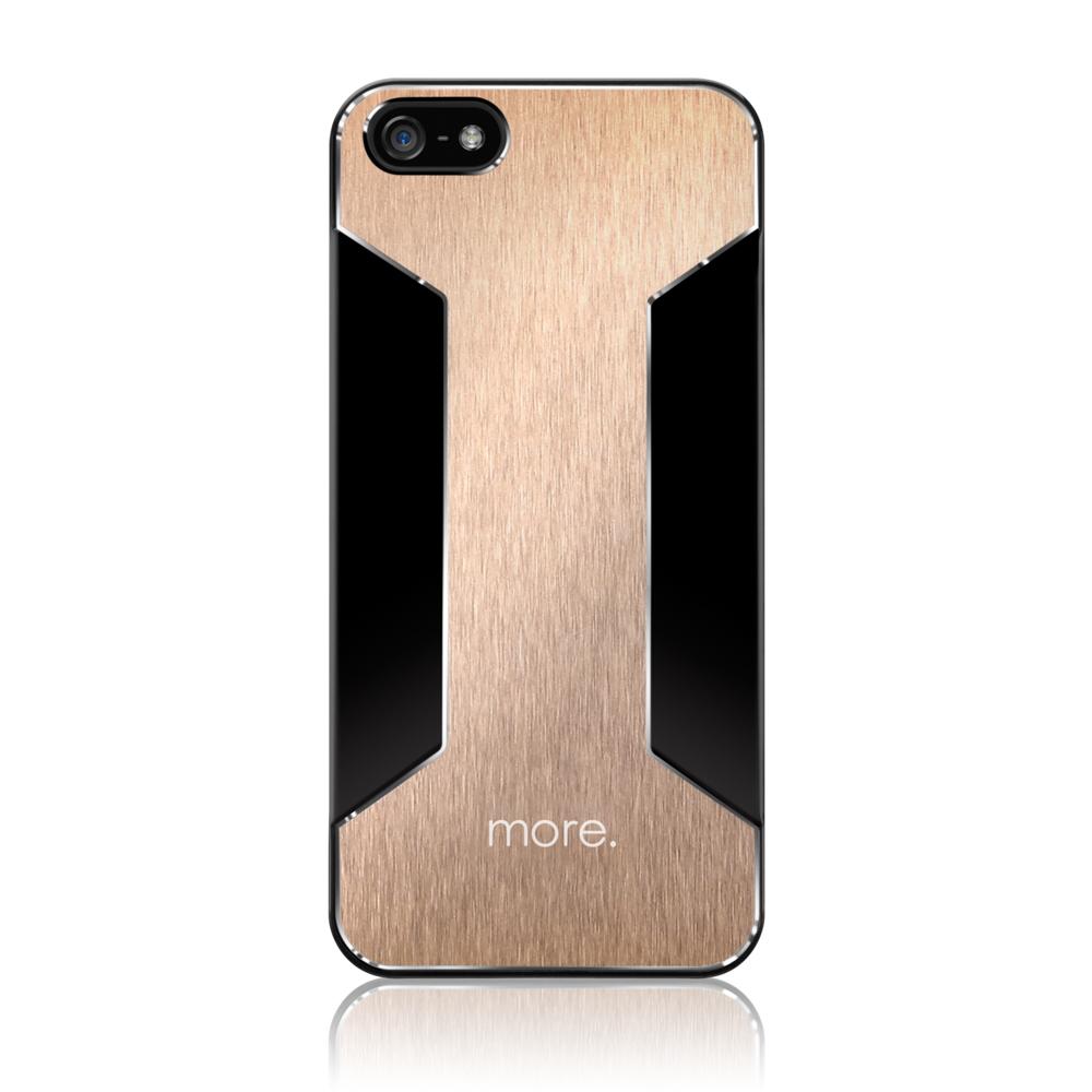 Поликарбонатов кейс с алуминиева задна част за iPhone 5, iPhone 5S, iPhone SE - More-Thing Para Blaze X (черен-лъскав) | JAR Computers Поликарбонатов кейс с алуминиева задна част за iPhone 5, iPhone 5S, iPhone SE - More-Thing Para Blaze X (черен-лъскав)