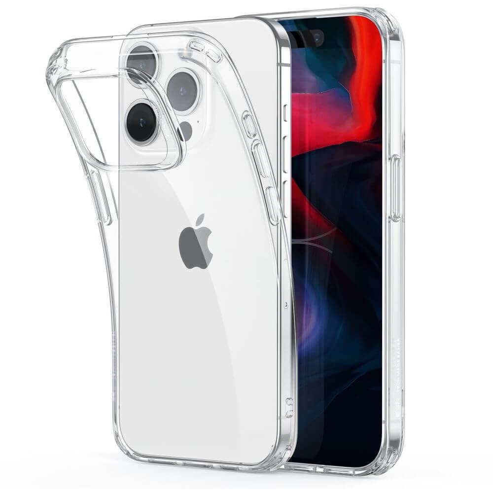 Силиконов (TPU) калъф за iPhone 15 Pro Max - ESR Project Zero Case (прозрачен) | JAR Computers Силиконов (TPU) калъф за iPhone 15 Pro Max - ESR Project Zero Case (прозрачен)
