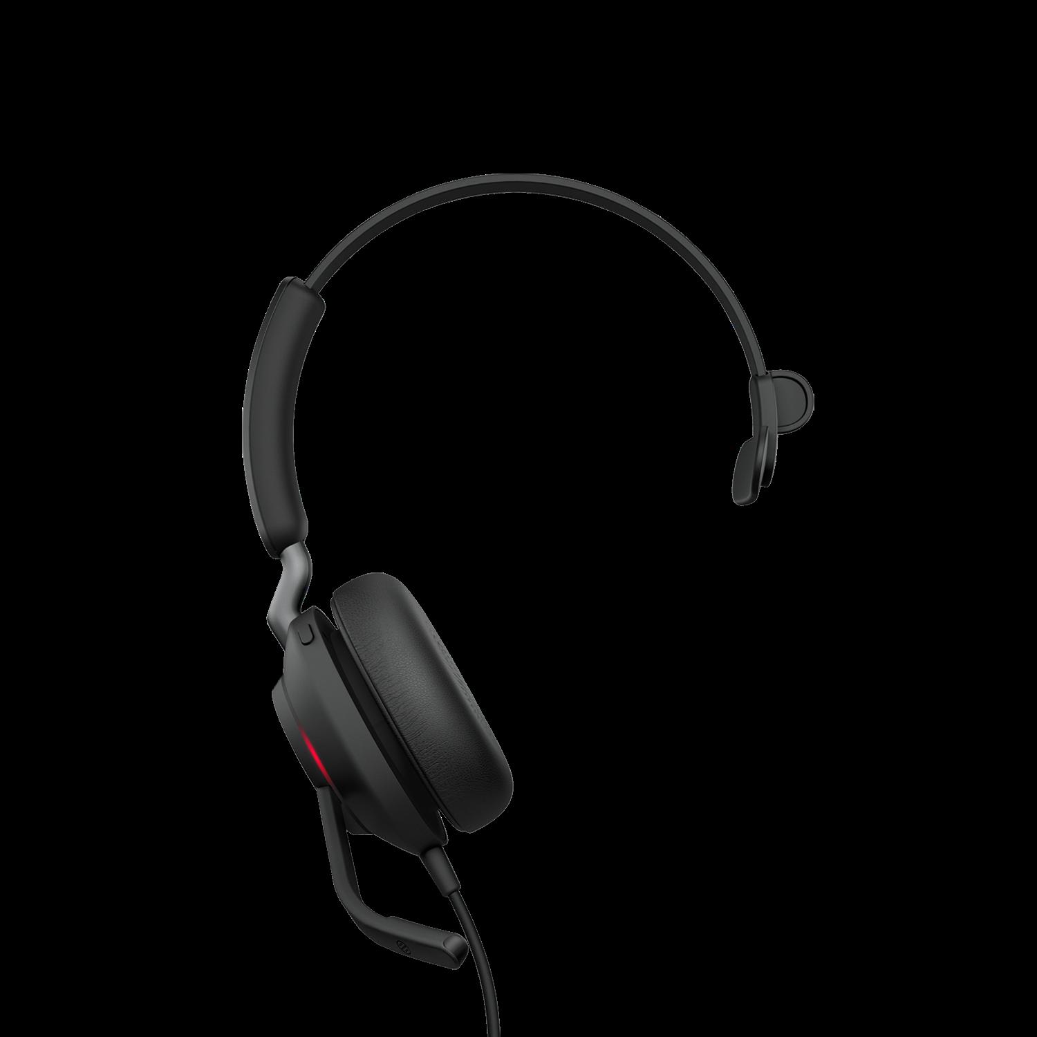 Слушалки Jabra Headset Evolve2 40 SE MS Mono / 24189-899-799 Black - PN 24189-899-799 | JAR Computers Слушалки Jabra Headset Evolve2 40 SE MS Mono / 24189-899-799 Black - PN 24189-899-799