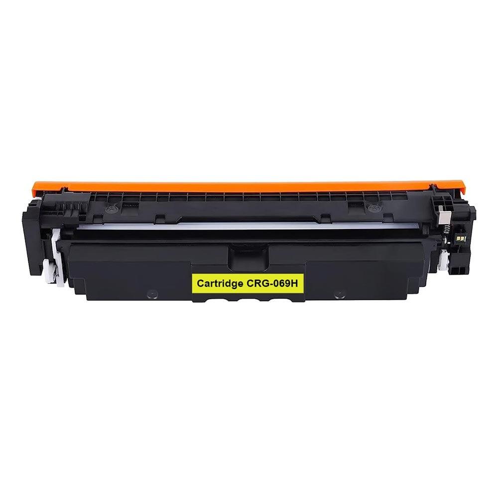 Съвместима тонер касета Canon CRG-069H, без чип, 5500 страници/5%, Yellow