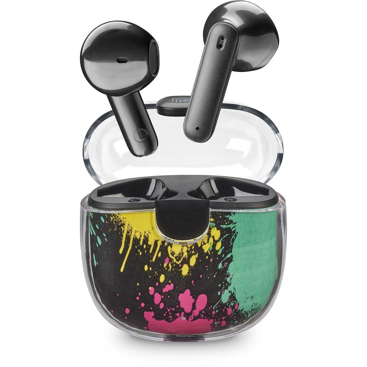 Bluetooth слушалки TWS Music Sound Drip Spray Paint | JAR Computers Bluetooth слушалки TWS Music Sound Drip Spray Paint