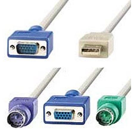 Cable KVM 1xHD15M/F,1xUSB A/2xPS2M,1.8m,11.01.4702 | JAR Computers Cable KVM 1xHD15M/F,1xUSB A/2xPS2M,1.8m,11.01.4702