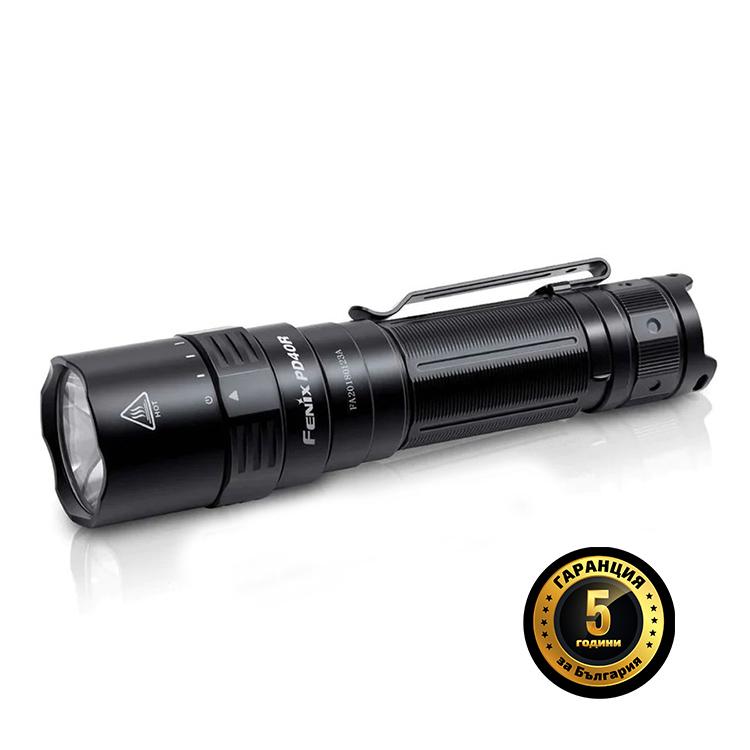 Фенер Fenix PD40R V2.0 LED | JAR Computers Фенер Fenix PD40R V2.0 LED