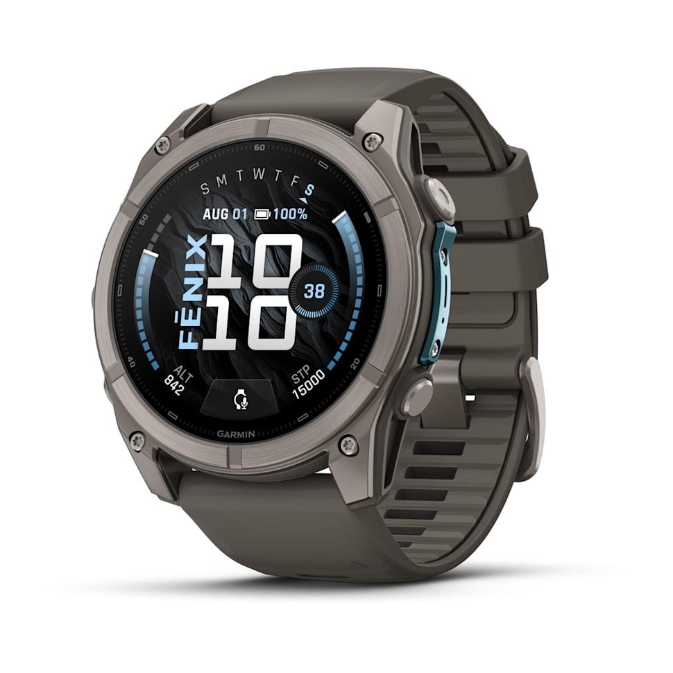 Garmin fenix 9 51mm Kieselgrau/Titan Silikon Armband | JAR Computers Garmin fenix 9 51mm Kieselgrau/Titan Silikon Armband