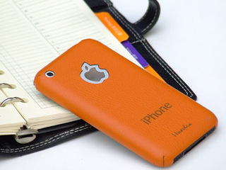 HardCE кожен скин iMAT IIi за задния панел на iPhone, iPhone 3G/3G S (оранжев) | JAR Computers HardCE кожен скин iMAT IIi за задния панел на iPhone, iPhone 3G/3G S (оранжев)