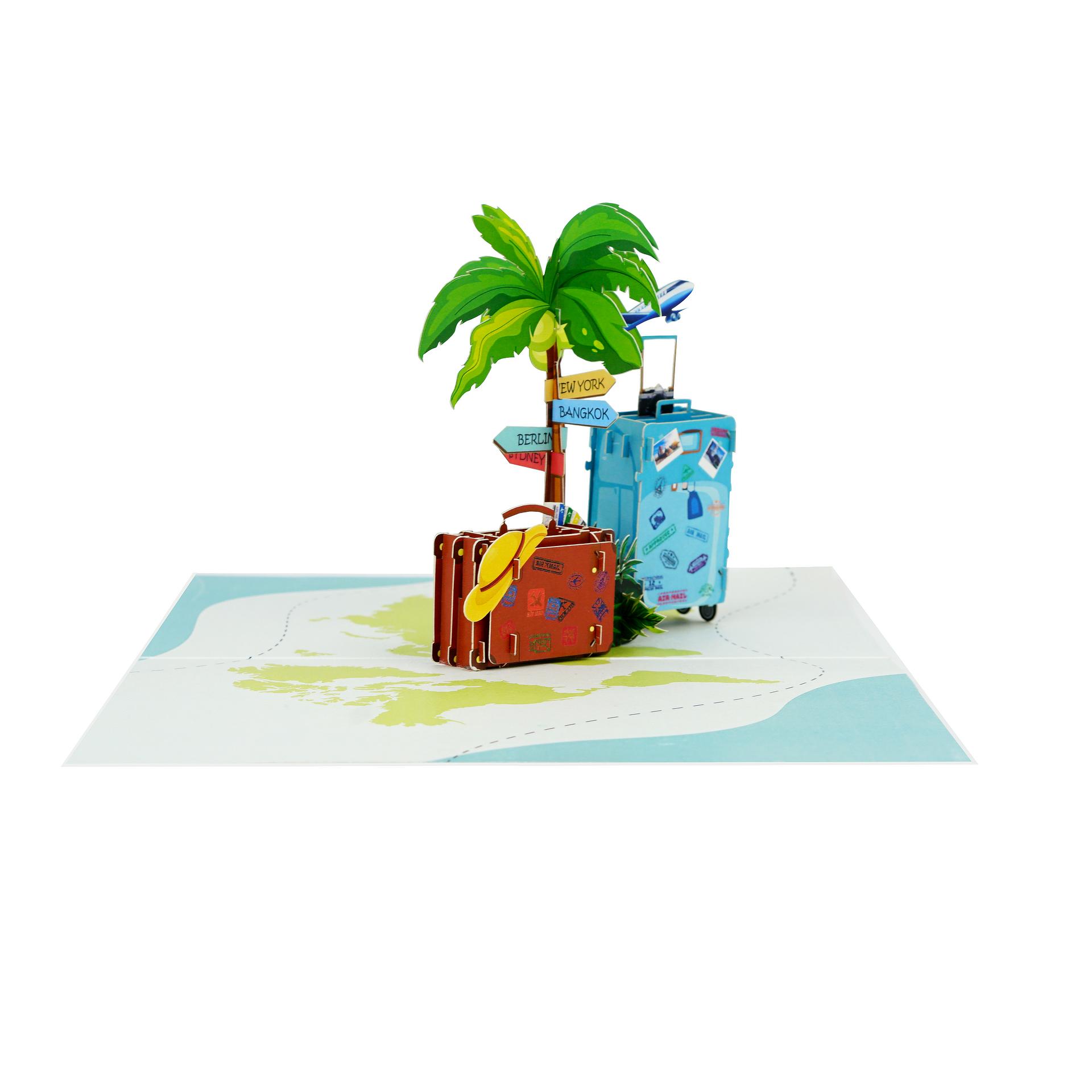 KIRIORI 3D картичка На крилете на пътешествието | JAR Computers KIRIORI 3D картичка На крилете на пътешествието