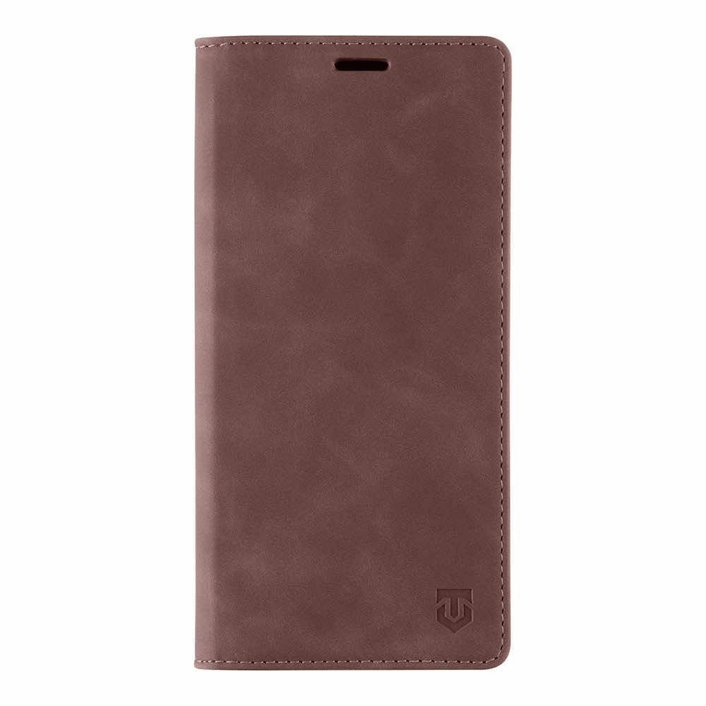 Кожен калъф с поставка и отделение за кр. карти за Samsung Galaxy S22 Ultra - Tactical Xproof Flip Case (кафяв) | JAR Computers Кожен калъф с поставка и отделение за кр. карти за Samsung Galaxy S22 Ultra - Tactical Xproof Flip Case (кафяв)
