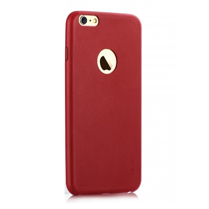 Кожен кейс за iPhone 6, iPhone 6S - Devia Blade Case (червен) | JAR Computers Кожен кейс за iPhone 6, iPhone 6S - Devia Blade Case (червен)