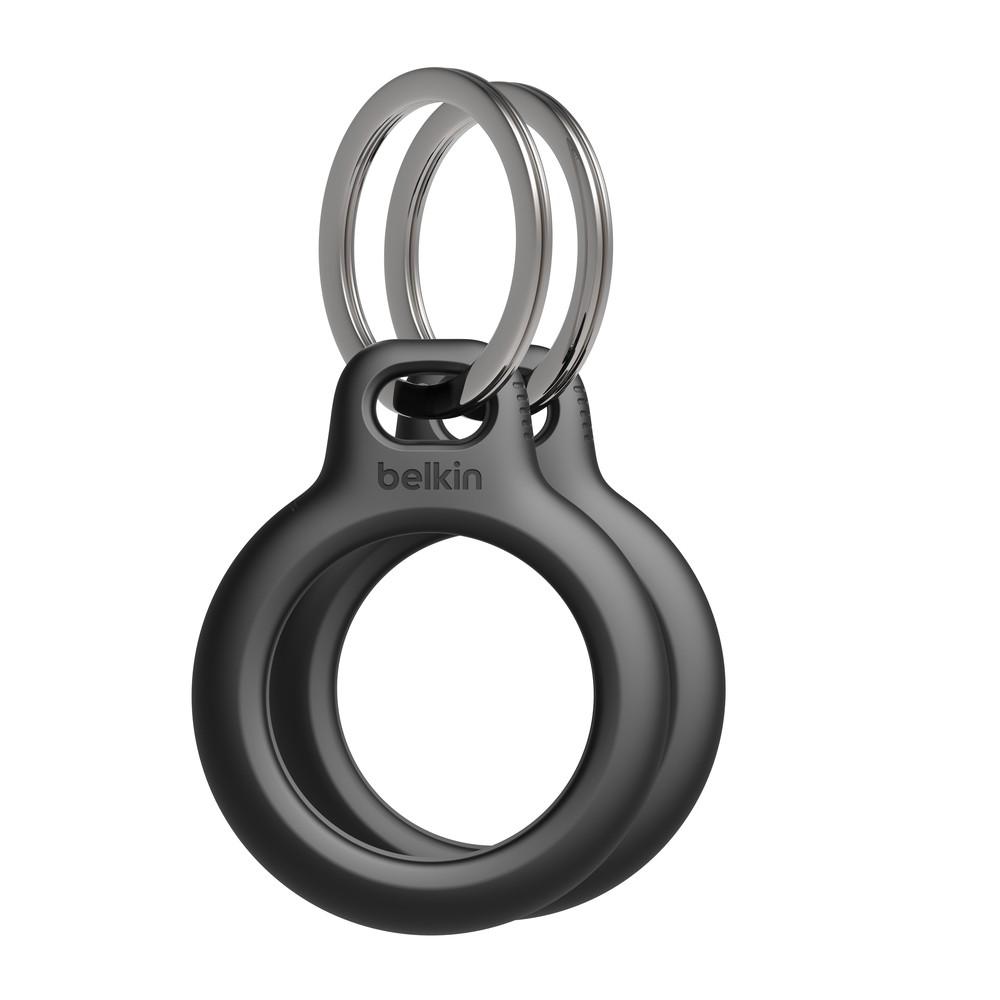 Комплект от 2 броя надеждни ключодържатели за Apple AirTag - Belkin Secure Holder with Key Ring 2 Pack (черен) | JAR Computers Комплект от 2 броя надеждни ключодържатели за Apple AirTag - Belkin Secure Holder with Key Ring 2 Pack (черен)