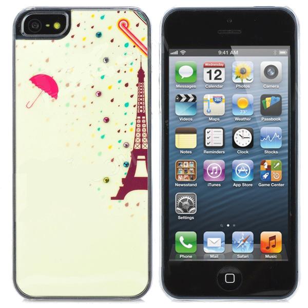 Поликарбонатов кейс за iPhone 5, iPhone 5S, iPhone SE - Eiffel Tower Case | JAR Computers Поликарбонатов кейс за iPhone 5, iPhone 5S, iPhone SE - Eiffel Tower Case