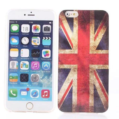 Силиконов калъф за iPhone 6, iPhone 6S - Union Jack UK TPU Case | JAR Computers Силиконов калъф за iPhone 6, iPhone 6S - Union Jack UK TPU Case