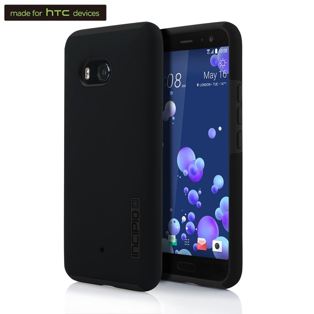 Удароустойчив хибриден кейс за HTC U11 - Incipio DualPro Case (черен) | JAR Computers Удароустойчив хибриден кейс за HTC U11 - Incipio DualPro Case (черен)