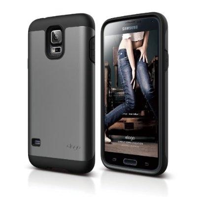 Удароустойчив хибриден кейс за Samsung Galaxy S5 SM-G900, Samsung Galaxy S5 Neo - Elago Duro Case (сив) | JAR Computers Удароустойчив хибриден кейс за Samsung Galaxy S5 SM-G900, Samsung Galaxy S5 Neo - Elago Duro Case (сив)