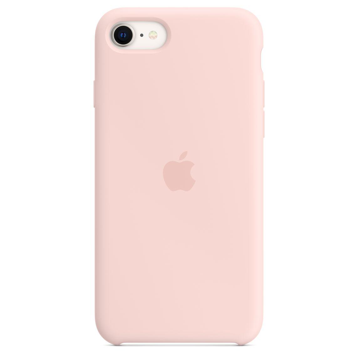 Apple iPhone SE3 Silicone Case - Chalk Pink | JAR Computers Apple iPhone SE3 Silicone Case - Chalk Pink