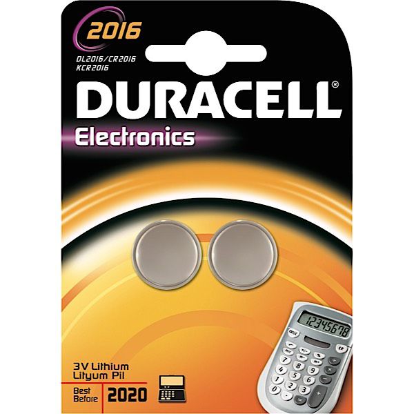 Батерия лит. Duracell CR2016 3V бл.2