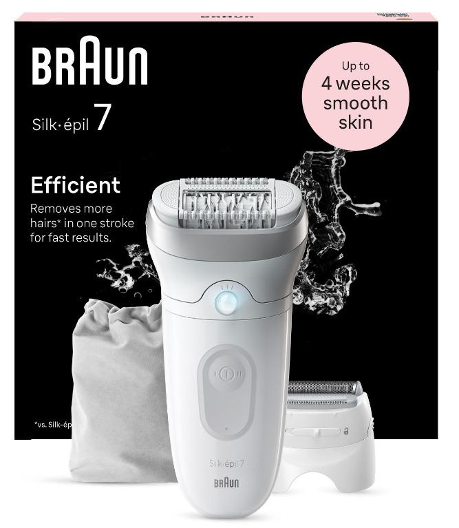 Braun Epilator Silk-épil 7-041 / 225113 White - PN 225113 | JAR Computers Braun Epilator Silk-épil 7-041 / 225113 White - PN 225113