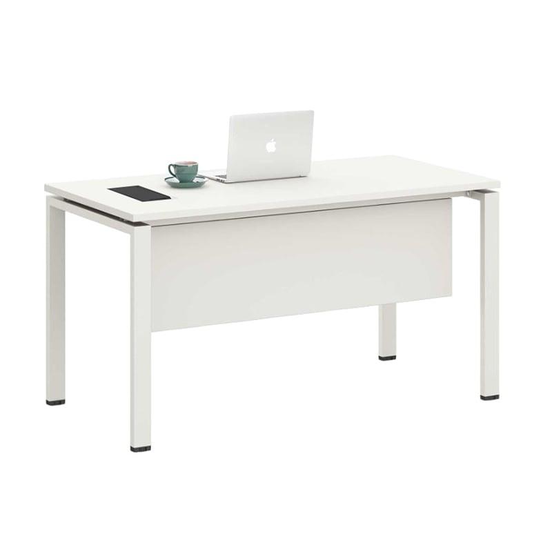 Бюро RFG Monaco, 1400 х 700 х 750 mm, ПДЧ 25 mm, метални крака, бяло