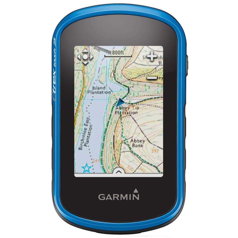 Цветен сензорен ръчен GPS с 3-осен компас - Garmin eTrex Touch 25 | JAR Computers Цветен сензорен ръчен GPS с 3-осен компас - Garmin eTrex Touch 25