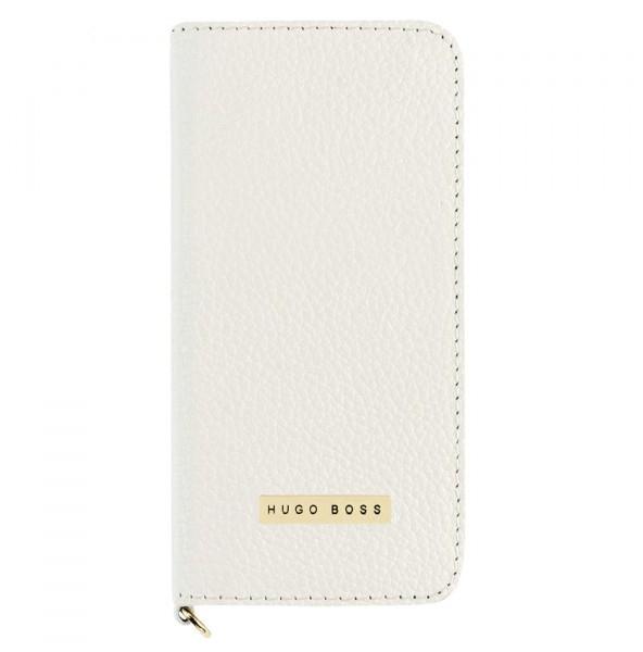 Луксозен кожен калъф за iPhone 5, iPhone 5S, iPhone SE - HUGO BOSS Gracious Booklet Case (бял) | JAR Computers Луксозен кожен калъф за iPhone 5, iPhone 5S, iPhone SE - HUGO BOSS Gracious Booklet Case (бял)