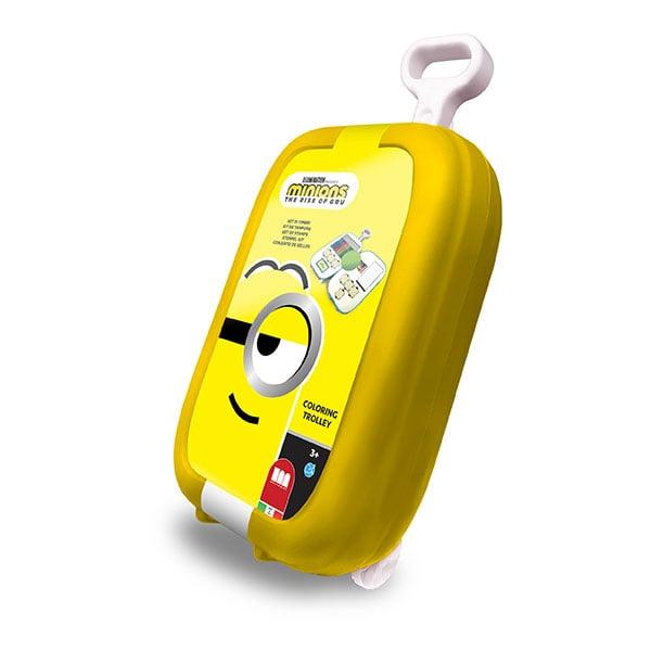 Multiprint Комплект за оцветяване Minions, в куфарче, на колела, асорти | JAR Computers Multiprint Комплект за оцветяване Minions, в куфарче, на колела, асорти