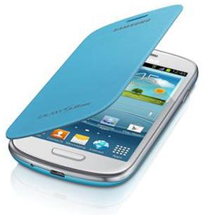 Оригинален кожен калъф за Samsung Galaxy S3 mini i8190 - Samsung Flip Cover (светлосин) | JAR Computers Оригинален кожен калъф за Samsung Galaxy S3 mini i8190 - Samsung Flip Cover (светлосин)