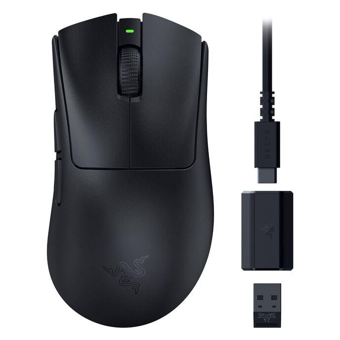 Razer DeathAdder V3 Hyperspeed wireless Gaming Mouse black | JAR Computers Razer DeathAdder V3 Hyperspeed wireless Gaming Mouse black