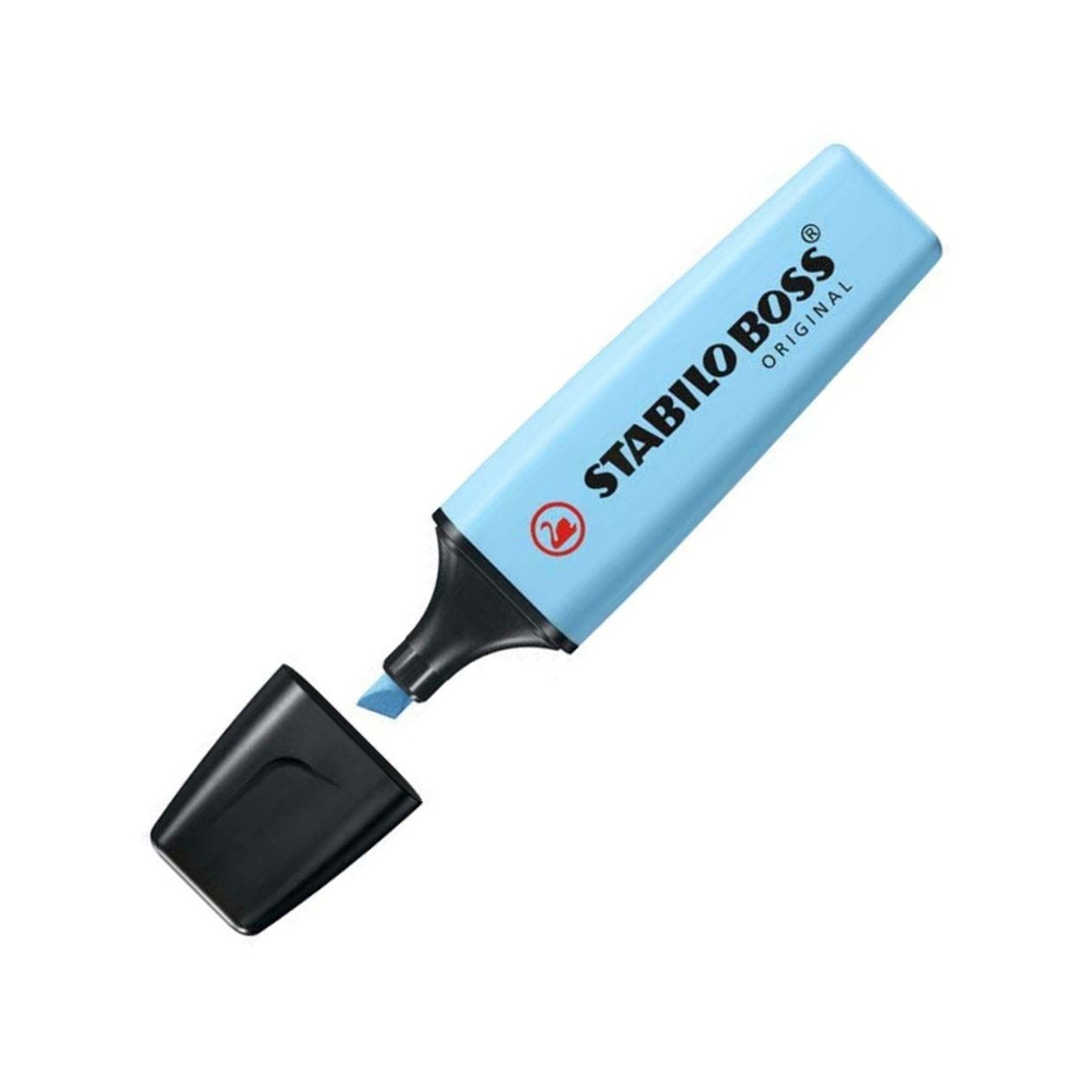 STABILO BOSS Marker (Breezy Blue) (70/112) (STB70/112)