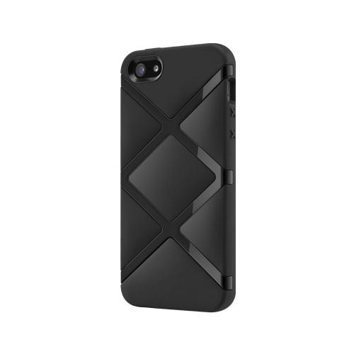 Термополиуретанов калъф с аксесоари за iPhone 5, iPhone 5S, iPhone SE - SwitchEasy Bonds Bondage Black (черен) | JAR Computers Термополиуретанов калъф с аксесоари за iPhone 5, iPhone 5S, iPhone SE - SwitchEasy Bonds Bondage Black (черен)