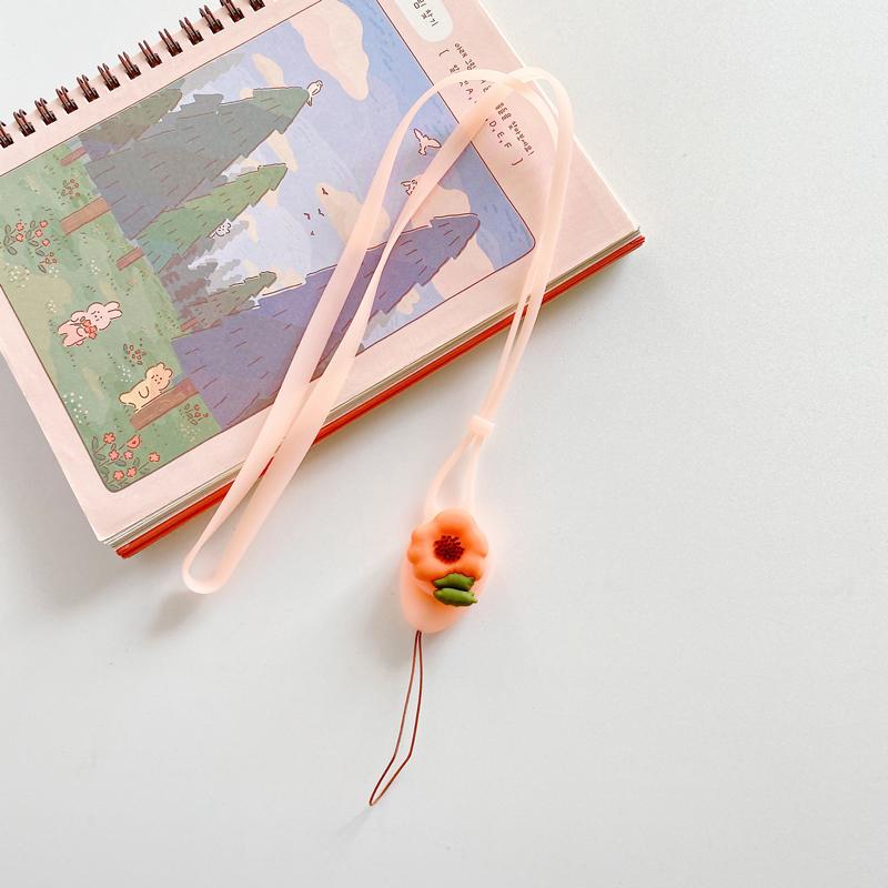 Аксесоар/ Връзка 2in1 Soft lanyard rope /оранжево цвете/ | JAR Computers Аксесоар/ Връзка 2in1 Soft lanyard rope /оранжево цвете/