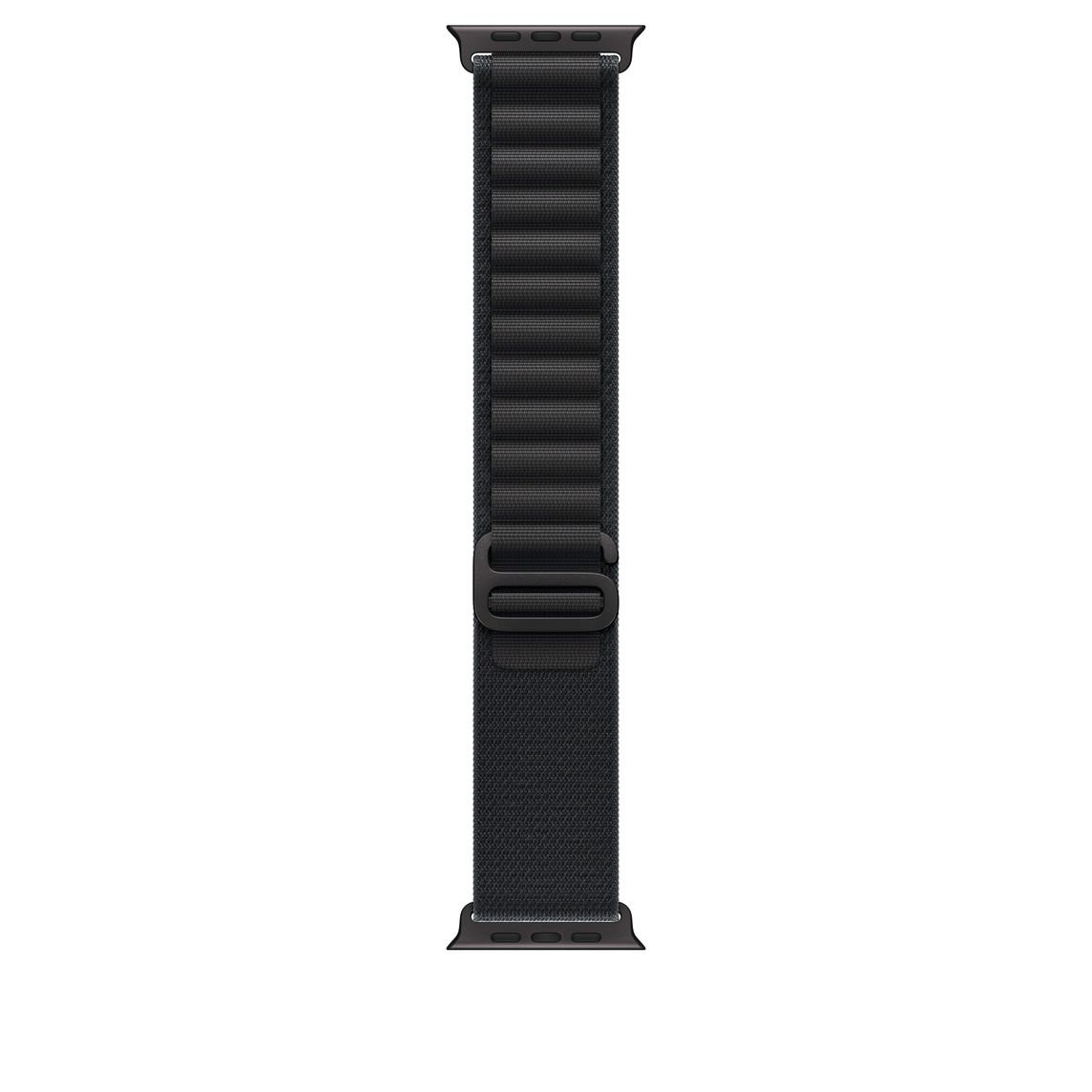 Apple Watch 49mm Loop:  Black Alpine Loop - Large - Black Titanium Finish | JAR Computers Apple Watch 49mm Loop:  Black Alpine Loop - Large - Black Titanium Finish