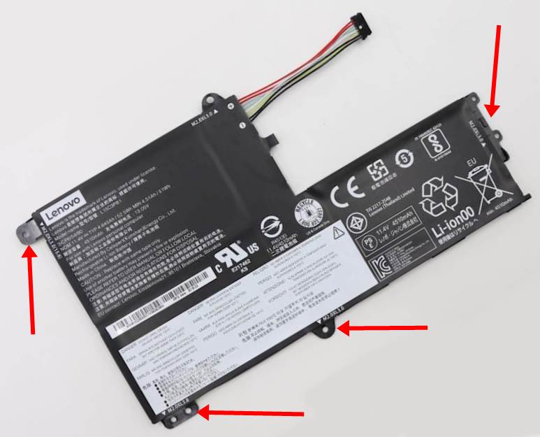 Батерия ОРИГИНАЛНА Lenovo YOGA 500-14ISK IDEAPAD 510S-14IKB L14M2P21 2кл ремаркетирана