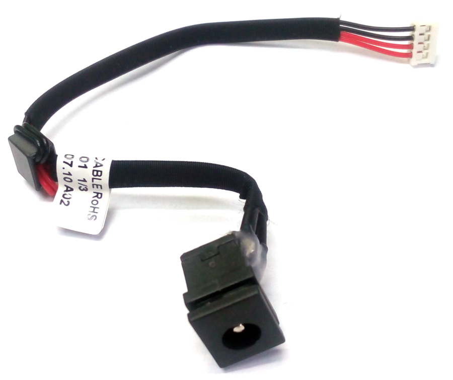 Букса за лаптоп (DC Power Jack) PJ439 (PJ067*) 2.5mm center pin - Toshiba Satellite C650 C655 C655D L505 L505D TYPE 2 With Cable | JAR Computers Букса за лаптоп (DC Power Jack) PJ439 (PJ067*) 2.5mm center pin - Toshiba Satellite C650 C655 C655D L505 L505D TYPE 2 With Cable