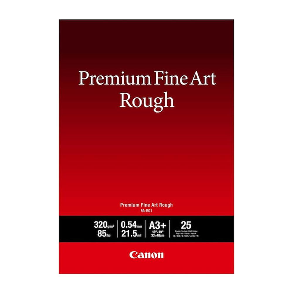 Canon FA-SM1 Photo Paper Premium Fine Art Smooth A3+ 320gr/m² for Printers Inkjet 25 Sheets (4562C004) (CANFA-RG1A3+)