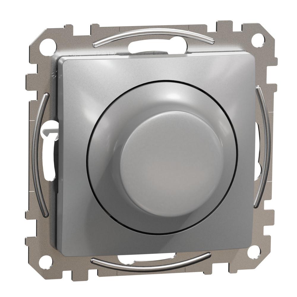 Димер ротационен RC/RL 5-200W LED=100W Алуминий - SCHNEIDER ELECTRIC Sedna Design SDD113502 | JAR Computers Димер ротационен RC/RL 5-200W LED=100W Алуминий - SCHNEIDER ELECTRIC Sedna Design SDD113502