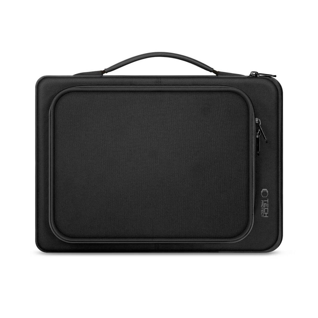 Елегантна чанта за MacBook Pro 14 М1 (2021), MacBook Pro 13 и лаптопи до 14 инча - Tech-Protect Basic Laptop Bag 14 (черен) | JAR Computers Елегантна чанта за MacBook Pro 14 М1 (2021), MacBook Pro 13 и лаптопи до 14 инча - Tech-Protect Basic Laptop Bag 14 (черен)