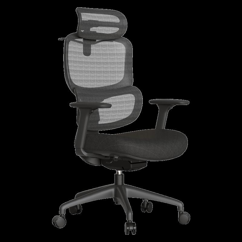 Ергономичен стол LERIK - черен